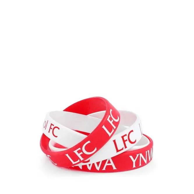 Liverpool Football Kits Shop - LFC 4Pk Rubber Wristband Official Liverpool Third Kits & Football Shirts