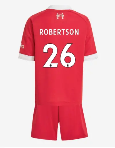 Liverpool Football Kits Shop - LFC adidas Kids 25/26 Home Mini Kit – 26 – Andy Robertson Official Liverpool Third Kits & Football Shirts