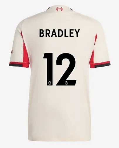 Liverpool Football Kits Shop - LFC adidas Mens 25/26 Authentic Away Jersey – 12 – Conor Bradley Official Liverpool Third Kits & Football Shirts