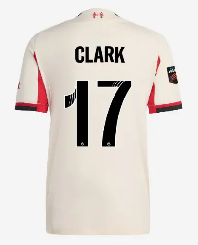 Liverpool Football Kits Shop - LFC adidas Mens 25/26 Authentic Away Jersey – 17 – Jenna Clark – Womens Super League Official Liverpool Third Kits & Football Shirts