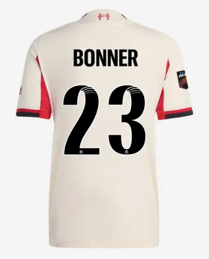 Liverpool Football Kits Shop - LFC adidas Mens 25/26 Authentic Away Jersey – 23 – Gemma Bonner – Womens Super League Official Liverpool Third Kits & Football Shirts