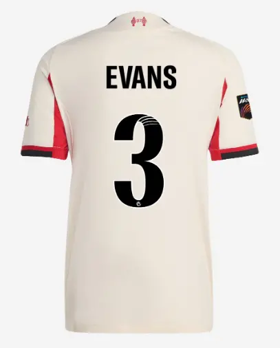 Liverpool Football Kits Shop - LFC adidas Mens 25/26 Authentic Away Jersey – 3 – Gemma Evans – Womens Super League Official Liverpool Third Kits & Football Shirts