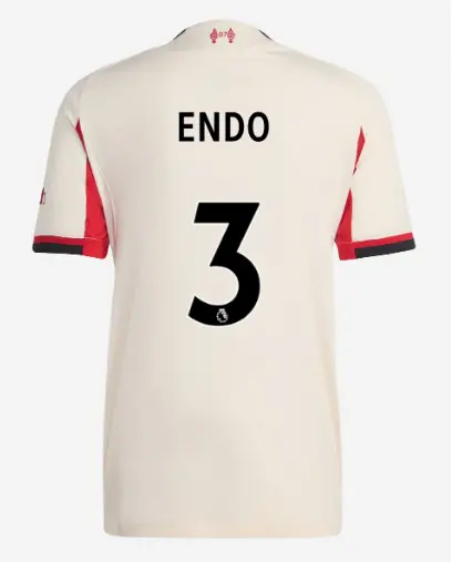 Liverpool Football Kits Shop - LFC adidas Mens 25/26 Authentic Away Jersey – 3 – Wataru Endo Official Liverpool Third Kits & Football Shirts
