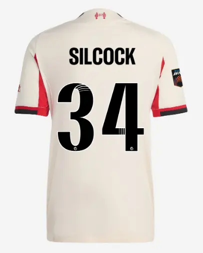 Liverpool Football Kits Shop - LFC adidas Mens 25/26 Authentic Away Jersey – 34 – Hannah Silcock – Womens Super League Official Liverpool Third Kits & Football Shirts