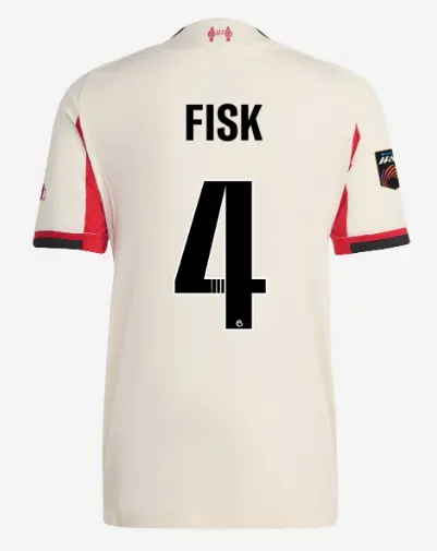 Liverpool Football Kits Shop - LFC adidas Mens 25/26 Authentic Away Jersey – 4 – Grace Fisk – Womens Super League Official Liverpool Third Kits & Football Shirts