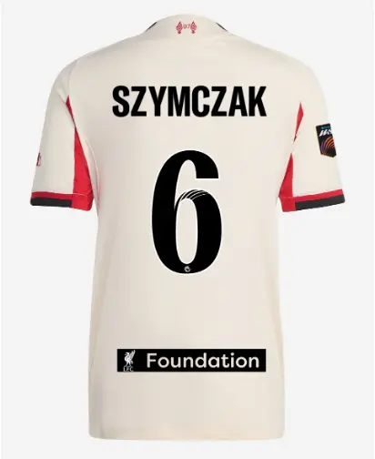Liverpool Football Kits Shop - LFC adidas Mens 25/26 Authentic Away Jersey – 6 – Emilia Szymczak – LFC Foundation Patc Official Liverpool Third Kits & Football Shirts
