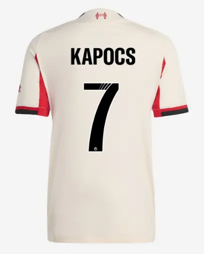 Liverpool Football Kits Shop - LFC adidas Mens 25/26 Authentic Away Jersey – 7 – Cornelia Kapocs Official Liverpool Third Kits & Football Shirts