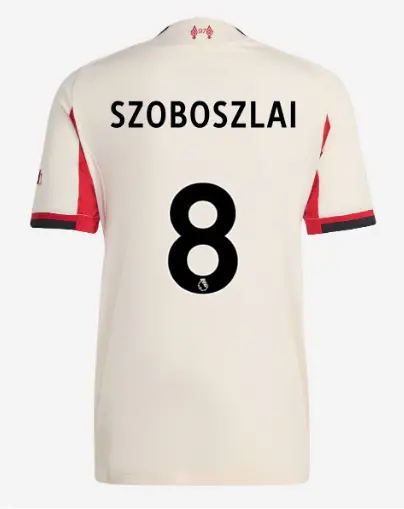 Liverpool Football Kits Shop - LFC adidas Mens 25/26 Authentic Away Jersey – 8 – Dominik Szoboszlai Official Liverpool Third Kits & Football Shirts