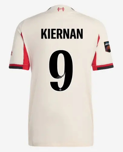 Liverpool Football Kits Shop - LFC adidas Mens 25/26 Authentic Away Jersey – 9 – Leanne Kiernan – Womens Super League Official Liverpool Third Kits & Football Shirts