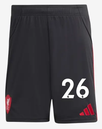 Liverpool Football Kits Shop - LFC adidas Mens 25/26 Authentic Away Shorts – 26 – Andy Robertson Official Liverpool Third Kits & Football Shirts