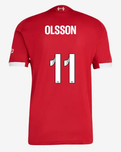 Liverpool Football Kits Shop - LFC adidas Mens 25/26 Authentic Home Jersey – 11 – Beata Olsson Official Liverpool Third Kits & Football Shirts