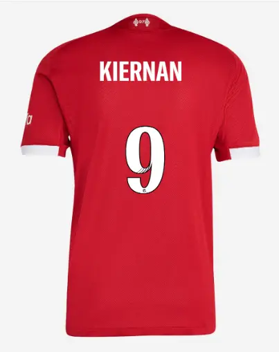Liverpool Football Kits Shop - LFC adidas Mens 25/26 Authentic Home Jersey – 9 – Leanne Kiernan Official Liverpool Third Kits & Football Shirts