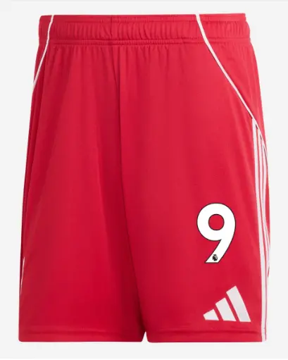 Liverpool Football Kits Shop - LFC adidas Mens 25/26 Authentic Home Shorts – 9 – Darwin Nunez Official Liverpool Third Kits & Football Shirts