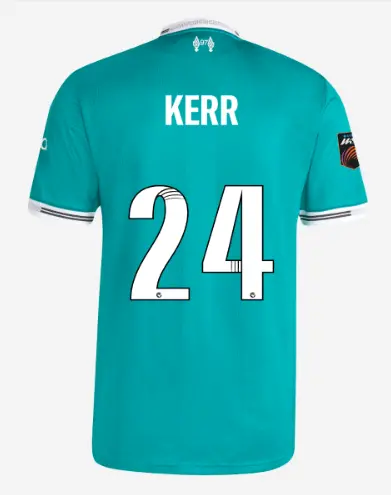 Liverpool Football Kits Shop - LFC adidas Mens 25/26 Authentic Third Short Sleeve Jersey – 24 – Sam Kerr – Womens Super League Official Liverpool Third Kits & Football Shirts