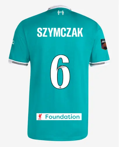 Liverpool Football Kits Shop - LFC adidas Mens 25/26 Authentic Third Short Sleeve Jersey – 6 – Emilia Szymczak – LFC Foundation Patch Official Liverpool Third Kits & Football Shirts