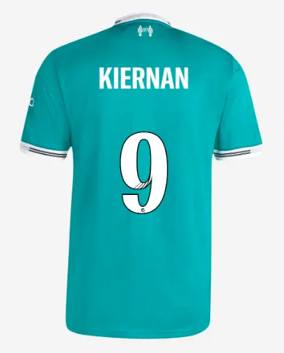 Liverpool Football Kits Shop - LFC adidas Mens 25/26 Authentic Third Short Sleeve Jersey – 9 – Leanne Kiernan Official Liverpool Third Kits & Football Shirts