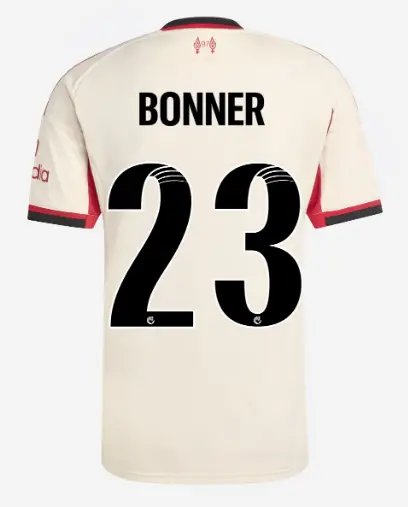 Liverpool Football Kits Shop - LFC adidas Mens 25/26 Away Jersey – 23 – Gemma Bonner Official Liverpool Third Kits & Football Shirts