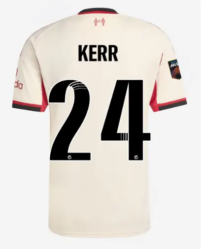 Liverpool Football Kits Shop - LFC adidas Mens 25/26 Away Jersey – 24 – Sam Kerr – Womens Super League Official Liverpool Third Kits & Football Shirts