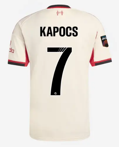 Liverpool Football Kits Shop - LFC adidas Mens 25/26 Away Jersey – 7 – Cornelia Kapocs – Womens Super League Official Liverpool Third Kits & Football Shirts