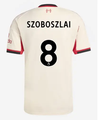 Liverpool Football Kits Shop - LFC adidas Mens 25/26 Away Jersey – 8 – Dominik Szoboszlai Official Liverpool Third Kits & Football Shirts