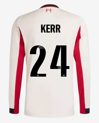 Liverpool Football Kits Shop - LFC adidas Mens 25/26 Away Long Sleeve Jersey – 24 – Sam Kerr Official Liverpool Third Kits & Football Shirts