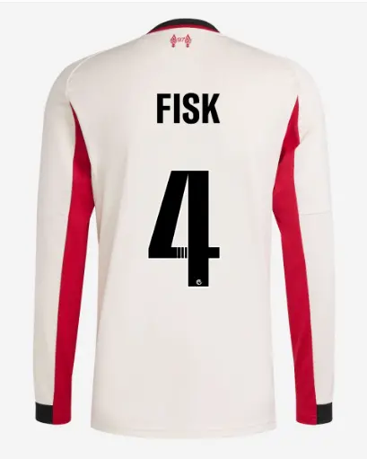 Liverpool Football Kits Shop - LFC adidas Mens 25/26 Away Long Sleeve Jersey – 4 – Grace Fisk Official Liverpool Third Kits & Football Shirts
