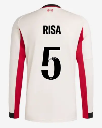 Liverpool Football Kits Shop - LFC adidas Mens 25/26 Away Long Sleeve Jersey – 5 – Risa Shimizu Official Liverpool Third Kits & Football Shirts