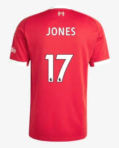 Liverpool Football Kits Shop - LFC adidas Mens 25/26 Home Jersey – 17 – Curtis Jones Official Liverpool Third Kits & Football Shirts