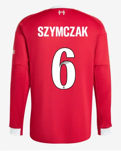 Liverpool Football Kits Shop - LFC adidas Mens 25/26 Home Long Sleeve Jersey – 6 – Emilia Szymczak Official Liverpool Third Kits & Football Shirts