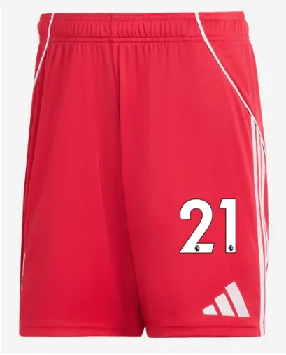 Liverpool Football Kits Shop - LFC adidas Mens 25/26 Home Shorts – 21 – Kostas Tsimikas Official Liverpool Third Kits & Football Shirts