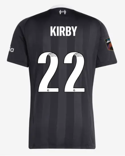 Liverpool Football Kits Shop - LFC adidas Mens 25/26 Third Short Sleeve Goalkeeper Jersey – 22 – Faye Kirby – Womens Super League Official Liverpool Third Kits & Football Shirts