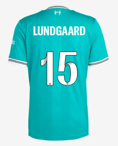 Liverpool Football Kits Shop - LFC adidas Mens 25/26 Third Short Sleeve Jersey – 15 – Sofie Lundgaard Official Liverpool Third Kits & Football Shirts