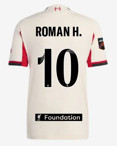 Liverpool Football Kits Shop - LFC adidas Womens 25/26 Authentic Away Jersey – 10 – Sophie Roman Haug – LFC Foundation Patch Official Liverpool Third Kits & Football Shirts