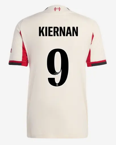 Liverpool Football Kits Shop - LFC adidas Womens 25/26 Authentic Away Jersey – 9 – Leanne Kiernan Official Liverpool Third Kits & Football Shirts