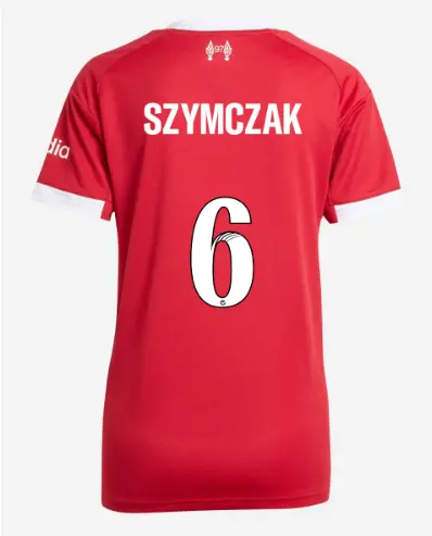 Liverpool Football Kits Shop - LFC adidas Womens 25/26 Home Jersey – 6 – Emilia Szymczak Official Liverpool Third Kits & Football Shirts