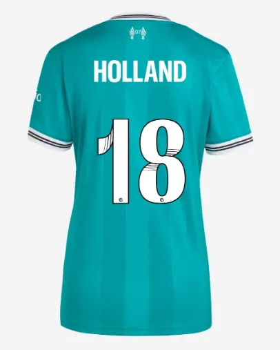 Liverpool Football Kits Shop - LFC adidas Womens 25/26 Third Short Sleeve Jersey – 18 – Ceri Holland Official Liverpool Third Kits & Football Shirts