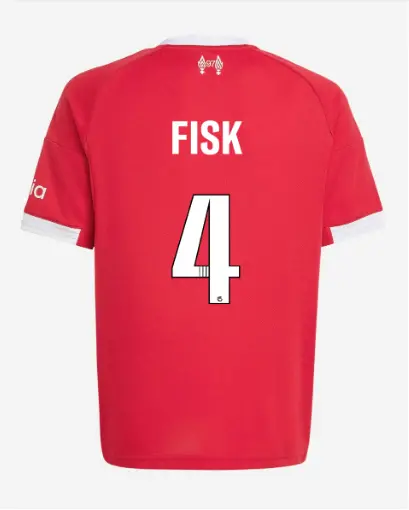 Liverpool Football Kits Shop - LFC adidas Youth 25/26 Home Jersey – 4 – Grace Fisk Official Liverpool Third Kits & Football Shirts