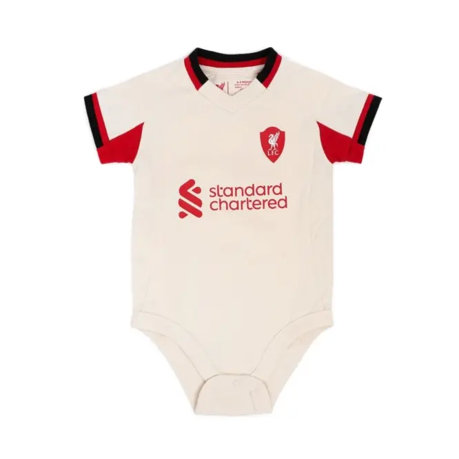 Liverpool Football Kits Shop - LFC Baby 25/26 Away Bodysuit Official Liverpool Third Kits & Football Shirts