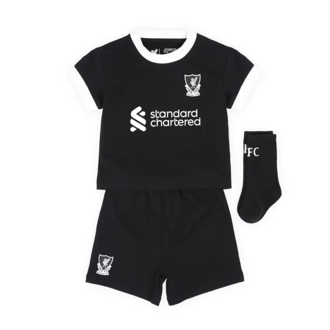 Liverpool Football Kits Shop - LFC Baby 25/26 Goalkeeper Kit Set Official Liverpool Third Kits & Football Shirts