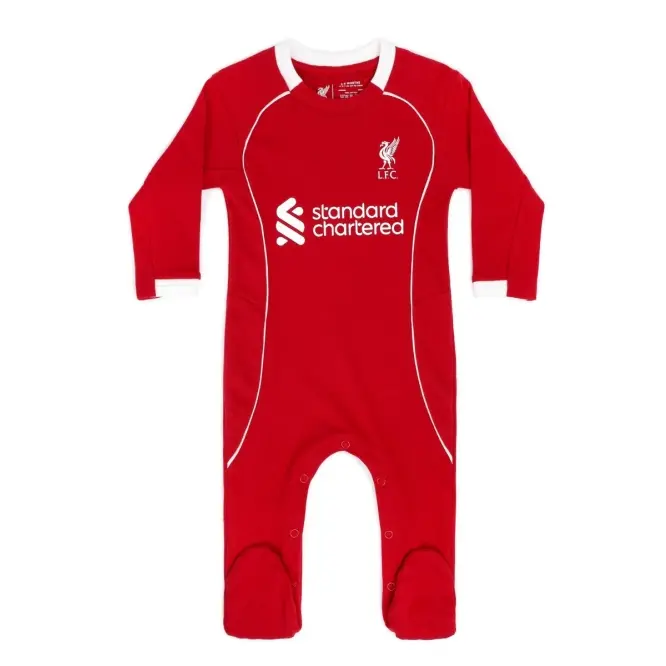 Liverpool Football Kits Shop - LFC Baby 25/26 Home Sleepsuit Official Liverpool Third Kits & Football Shirts