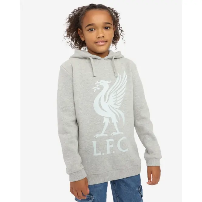 Liverpool Football Kits Shop - LFC Junior Glitter Liverbird Hoody Official Liverpool Third Kits & Football Shirts