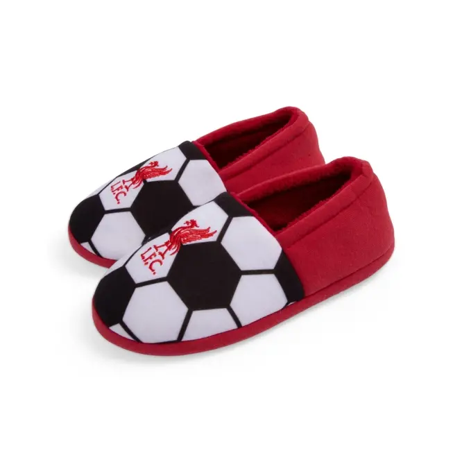 Liverpool Football Kits Shop - LFC Juniors Boys Football Slippers Red Official Liverpool Third Kits & Football Shirts
