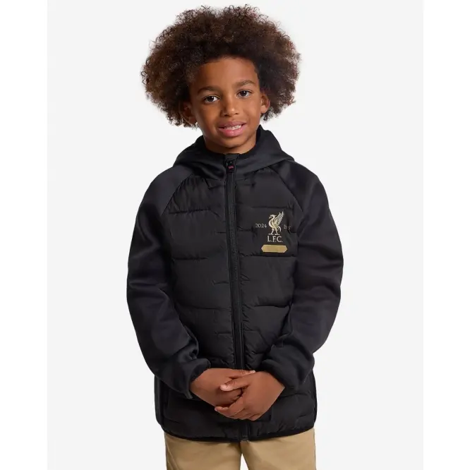 Liverpool Football Kits Shop - LFC Juniors Champions Hybrid Jacket Official Liverpool Third Kits & Football Shirts