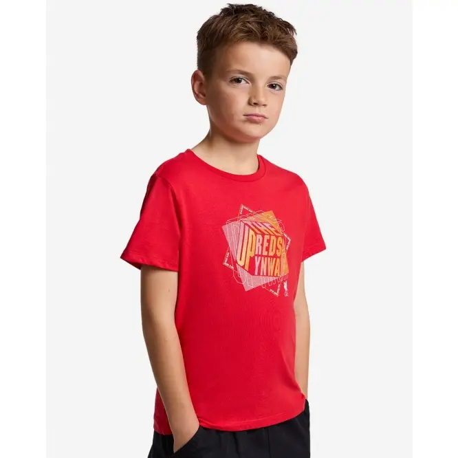 Liverpool Football Kits Shop - LFC Juniors Up The Reds Tee Red Official Liverpool Third Kits & Football Shirts