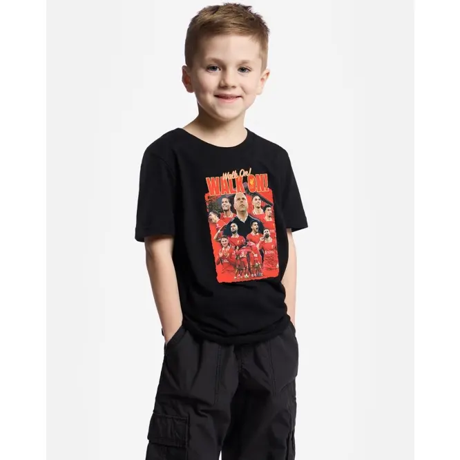 Liverpool Football Kits Shop - LFC Juniors Walk On Tee Red Official Liverpool Third Kits & Football Shirts