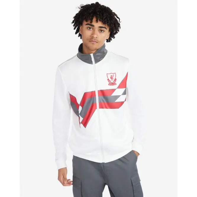 Liverpool Football Kits Shop - LFC Mens 89 Away Zip Through Jacket Official Liverpool Third Kits & Football Shirts