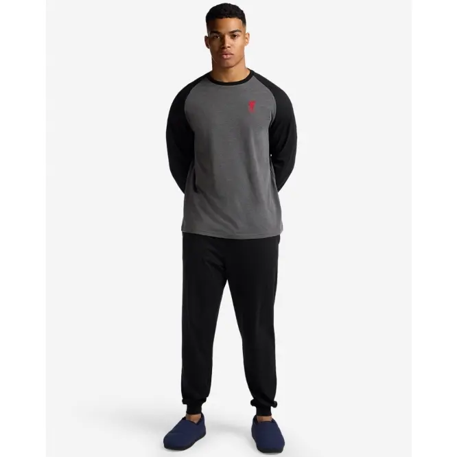 Liverpool Football Kits Shop - LFC Mens Lounge Set Black Official Liverpool Third Kits & Football Shirts
