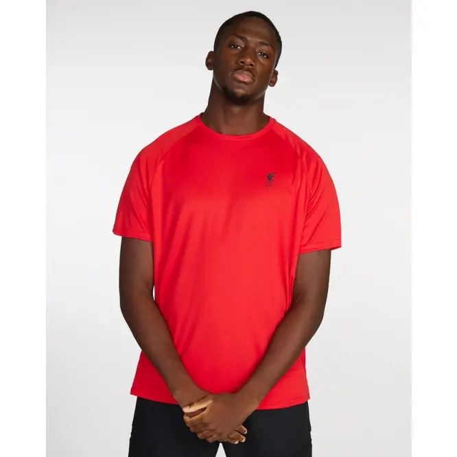 Liverpool Football Kits Shop - LFC Mens Raglan Tee Red Official Liverpool Third Kits & Football Shirts