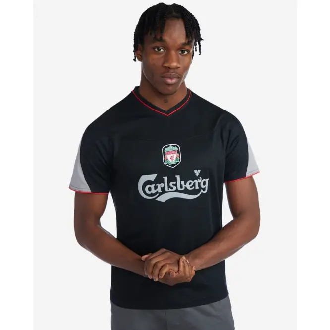 Liverpool Football Kits Shop - LFC Mens Retro 02-03 Away Shirt Official Liverpool Third Kits & Football Shirts