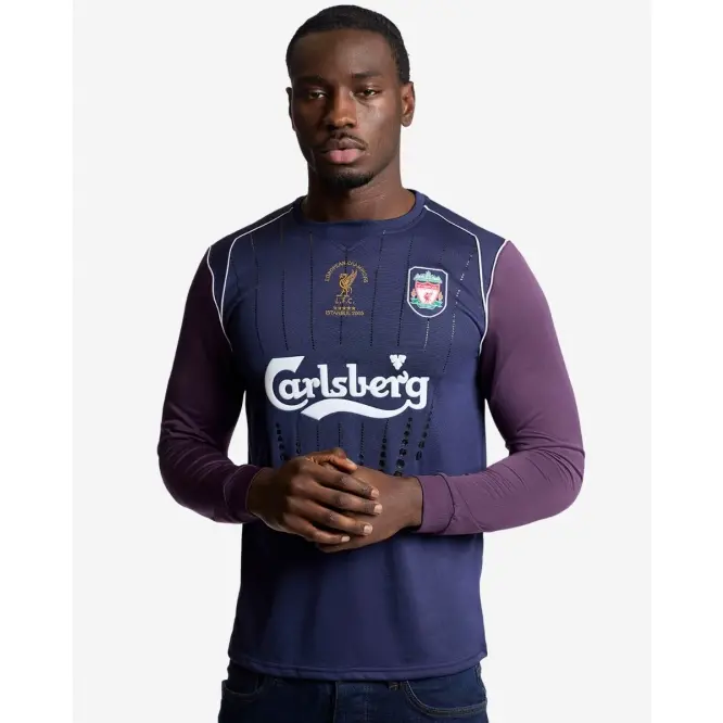 Liverpool Football Kits Shop - LFC Mens Retro 2005 Istanbul Long Sleeve Goalkeeper Jersey Official Liverpool Third Kits & Football Shirts